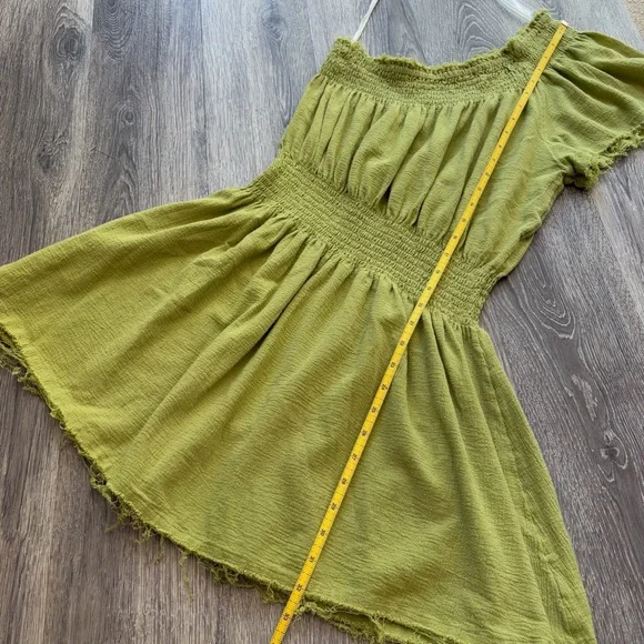 Free People Gauzy One Shoulder Dress Size S - Picture 7 of 7